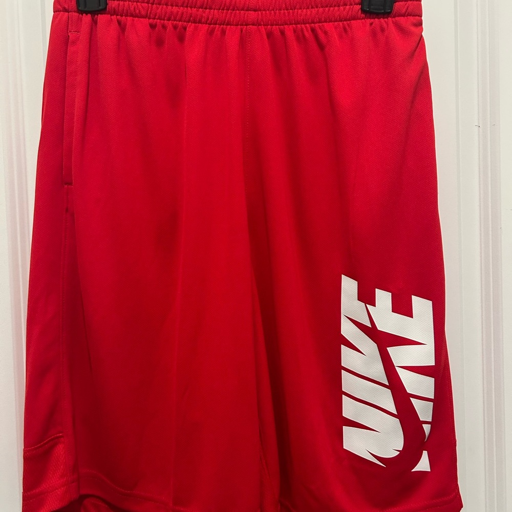 Nike Kid‘s Red Athletic Shorts